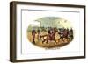 The Riding School-Richard Simkin-Framed Art Print