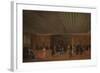 The Ridotto Pubblico at Palazzo Dandolo, c.1765-68-Francesco Guardi-Framed Giclee Print