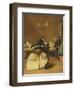 The Ridotto, Venetian Masks-Pietro Longhi-Framed Giclee Print