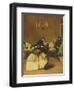 The Ridotto, Venetian Masks-Pietro Longhi-Framed Giclee Print