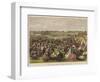 The Rifle Contest, Wimbledon, 1864-null-Framed Giclee Print