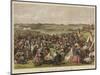 The Rifle Contest, Wimbledon, 1864-null-Mounted Giclee Print