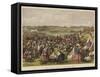 The Rifle Contest, Wimbledon, 1864-null-Framed Stretched Canvas