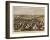 The Rifle Contest, Wimbledon, 1864-null-Framed Giclee Print