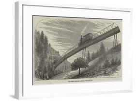 The Righi Mountain Railway, Switzerland-null-Framed Giclee Print