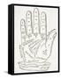 The Right Hand, Copy of an Illustration from 'Cerasariensis' by Tricassus, Nuremberg 1560-German School-Framed Stretched Canvas