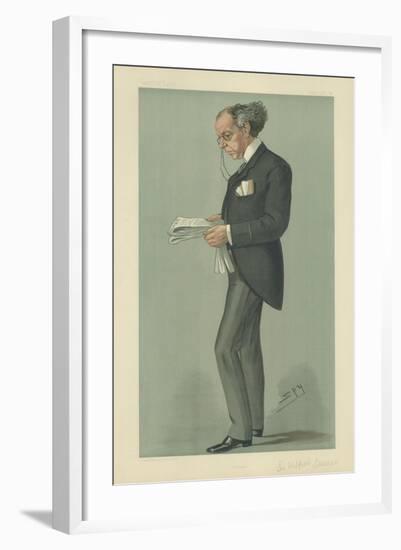 The Right Hon Sir Wilfred Laurier-Sir Leslie Ward-Framed Giclee Print