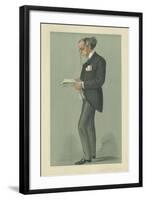 The Right Hon Sir Wilfred Laurier-Sir Leslie Ward-Framed Giclee Print