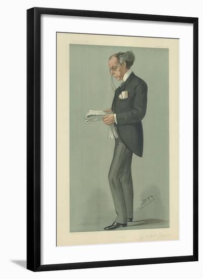 The Right Hon Sir Wilfred Laurier-Sir Leslie Ward-Framed Giclee Print