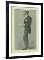 The Right Hon Sir Wilfred Laurier-Sir Leslie Ward-Framed Giclee Print