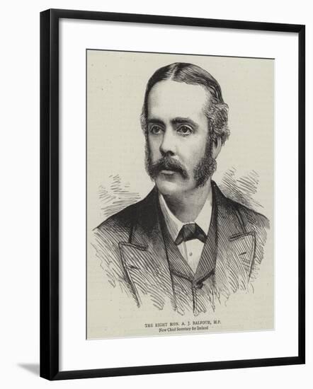 The Right Honourable a J Balfour-null-Framed Giclee Print