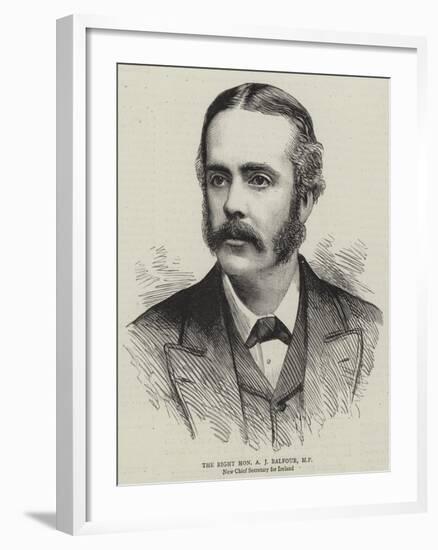 The Right Honourable a J Balfour-null-Framed Giclee Print