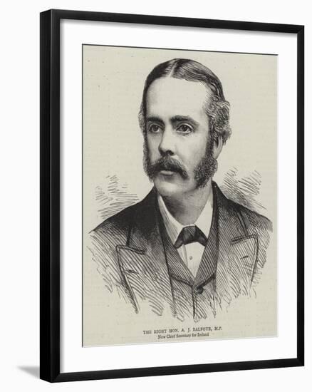 The Right Honourable a J Balfour-null-Framed Giclee Print