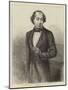 The Right Honourable B Disraeli, Mp, the New Prime Minister-null-Mounted Giclee Print