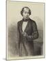 The Right Honourable B Disraeli, Mp, the New Prime Minister-null-Mounted Giclee Print