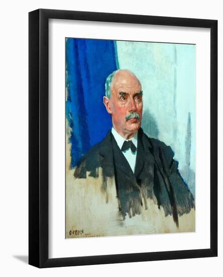 The Right Honourable G. N. Barnes, PC, 1919-Sir William Orpen-Framed Giclee Print