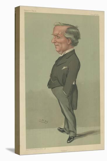 The Right Honourable Herbert Henry Asquith-Sir Leslie Ward-Stretched Canvas