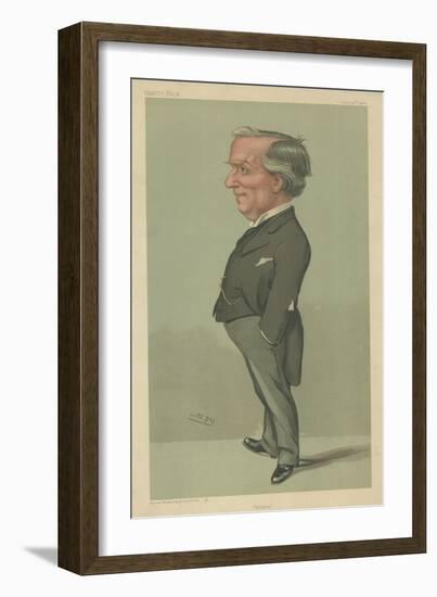 The Right Honourable Herbert Henry Asquith-Sir Leslie Ward-Framed Giclee Print