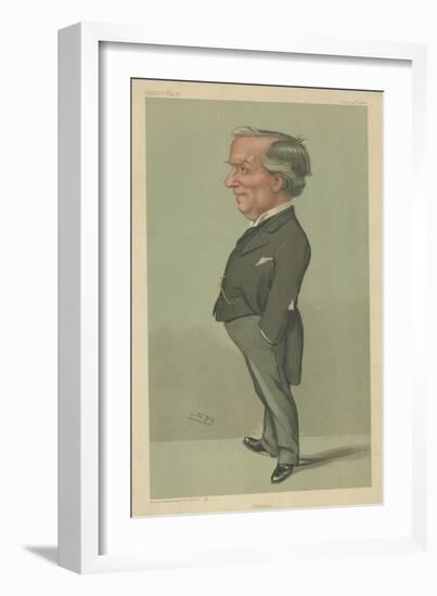The Right Honourable Herbert Henry Asquith-Sir Leslie Ward-Framed Giclee Print