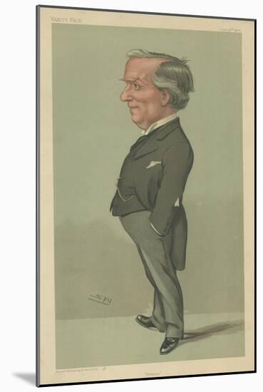 The Right Honourable Herbert Henry Asquith-Sir Leslie Ward-Mounted Giclee Print