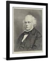 The Right Honourable John Bright, Mp for Birmingham, Elected in 1857-null-Framed Giclee Print