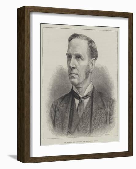 The Right Honourable John Morley, Chief Secretary for Ireland-null-Framed Giclee Print