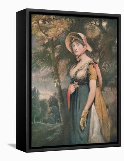 'The Right Honourable Lady Louisa Manners', c1821-John Constable-Framed Stretched Canvas