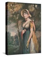 'The Right Honourable Lady Louisa Manners', c1821-John Constable-Stretched Canvas