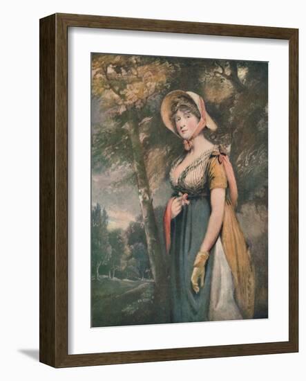 'The Right Honourable Lady Louisa Manners', c1821-John Constable-Framed Giclee Print