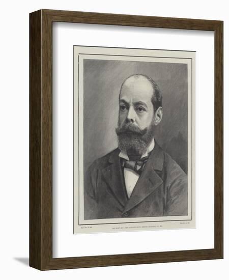 The Right Honourable Lord Randolph Henry Spencer Churchill, Pc, Mp-null-Framed Giclee Print