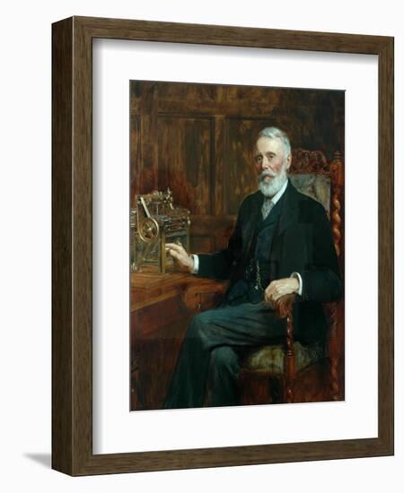 The Right Honourable Samuel Cunliffe Lister (Baron Masham of Swinton), 1901-John Collier-Framed Giclee Print