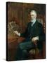 The Right Honourable Samuel Cunliffe Lister (Baron Masham of Swinton), 1901-John Collier-Stretched Canvas