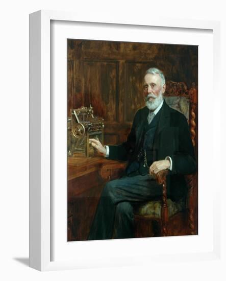 The Right Honourable Samuel Cunliffe Lister (Baron Masham of Swinton), 1901-John Collier-Framed Giclee Print