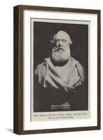 The Right Honourable Sir Austen Henry Layard, Gcb, Bust in the British Museum-null-Framed Giclee Print