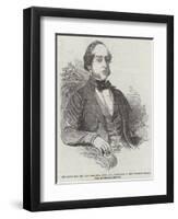 The Right Honourable Sir John Trollope, Baronet, Mp, President of the Poor-Law Board-null-Framed Giclee Print