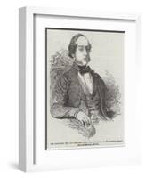 The Right Honourable Sir John Trollope, Baronet, Mp, President of the Poor-Law Board-null-Framed Giclee Print