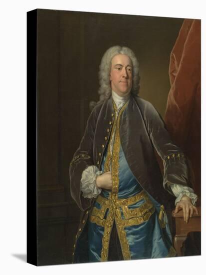 The Right Honourable Stephen Poyntz, of Midgeham, Berkshire, C.1740-Jean-Baptiste van Loo-Stretched Canvas