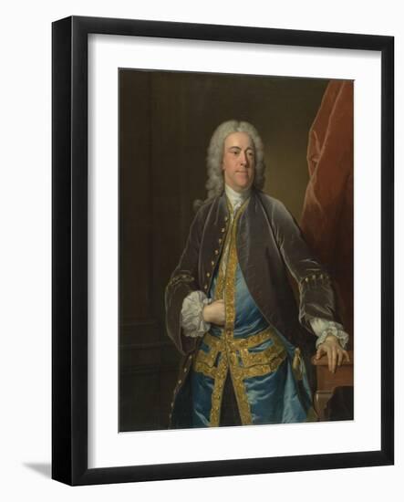 The Right Honourable Stephen Poyntz, of Midgeham, Berkshire, C.1740-Jean-Baptiste van Loo-Framed Giclee Print