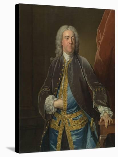 The Right Honourable Stephen Poyntz, of Midgeham, Berkshire, C.1740-Jean-Baptiste van Loo-Stretched Canvas