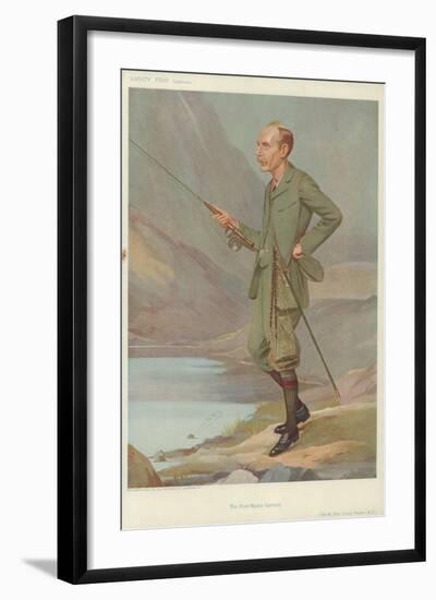 The Right Honourable Sydney Buxton-Sir Leslie Ward-Framed Giclee Print