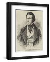 The Right Honourable the Chancellor of the Exchequer, Sir George Cornewall Lewis, Baronet, Mp-null-Framed Giclee Print