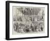 The Right Honourable the Earl of Derby Laying the Foundation-Stone of the University Museum, Oxford-null-Framed Giclee Print