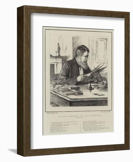 The Right Honourable the Earl of Iddesleigh-null-Framed Giclee Print