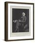 The Right Honourable W E Gladstone, Mp, in His Room at Downing Street-William Biscombe Gardner-Framed Giclee Print