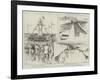 The Right Honourable W H Smith Opening the South Gare Breakwater-Frederick Henry Townsend-Framed Giclee Print