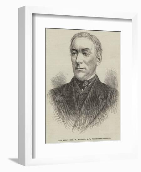 The Right Honourable W Monsell, MP, Postmaster-General-null-Framed Giclee Print