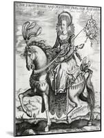 The Right Noble and Verteous Princesse Elizabeth-Renold Elstrack-Mounted Giclee Print