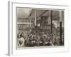 The Right of Meeting at Paris, M Ducasse Speaking at the Salle Des Folies-Belleville-Jules Pelcoq-Framed Giclee Print