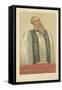 The Right Rev John Charles Ryle, Bishop of Liverpool, Liverpool, 26 March 1881, Vanity Fair Cartoon-Carlo Pellegrini-Framed Stretched Canvas