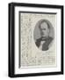 The Right Reverend C G Barlow, New Bishop of Goulburn, Australia-null-Framed Giclee Print